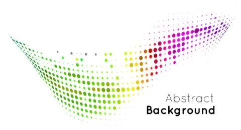 Abstract color vector background Illustrazione stock