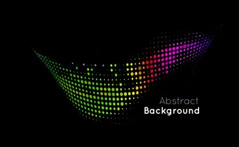 Abstract color vector background Stock Illustration