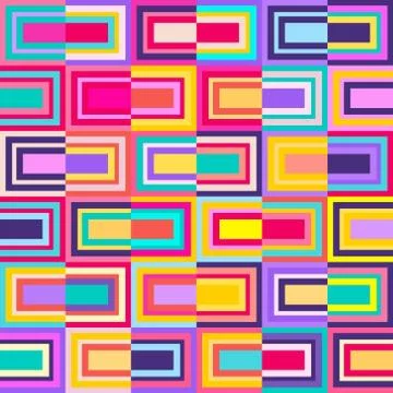 Abstract color vector seamless pattern for texture and packaging Stock Illustration