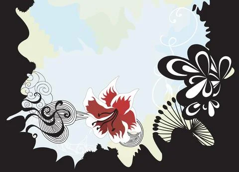 Abstract color wallpaper background for web graphic design and photo album Stock Illustration