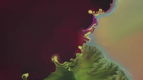 Abstract color water Stock Footage 73115003