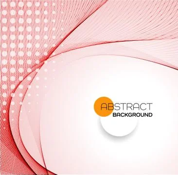 Abstract color wave design element Stock Illustration