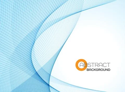 Abstract color wave design element Illustrazione stock