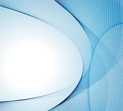 Abstract color wave design element Stock Illustration