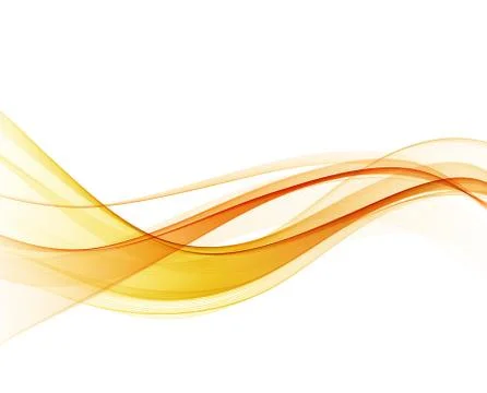 Abstract color wave design element Stock Illustration