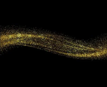 Abstract color wave design element Stock Illustration