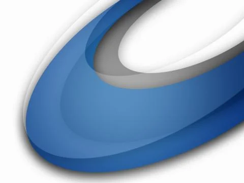 Abstract Color Wave Design Element Stock Illustration