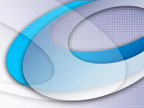 Abstract Color Wave Design Element Illustrazione stock