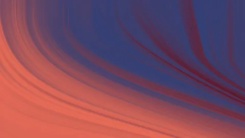 Abstract Color Waves Flowing in Smooth Gradient Background Stockbeeldmateriaal 334862653