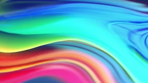 Abstract Color Waves Motion Background Stock-Footage 164129285