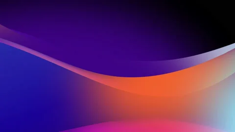 Abstract Color Wavy Smooth Background Seamless loop. Stock-Footage 167058125
