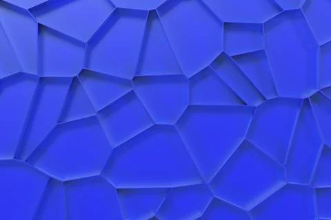 Abstract colored 3d voronoi grate on colored background Ilustración de archivo