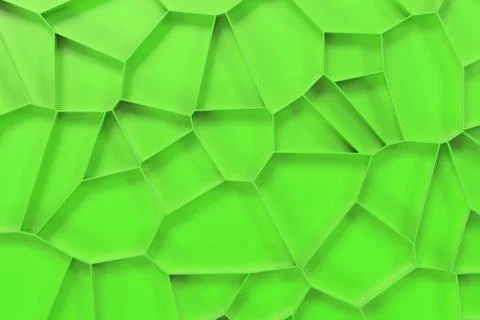 Abstract colored 3d voronoi grate on colored background Ilustración de archivo
