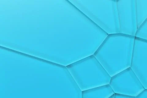 Abstract colored 3d voronoi grate on colored background Ilustración de archivo