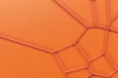 Abstract colored 3d voronoi grate on colored background Stock Illustration