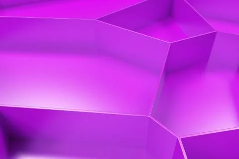 Abstract colored 3d voronoi grate on colored background Ilustración de archivo