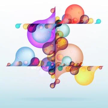 Abstract colored background. + EPS10 Stock Illustration