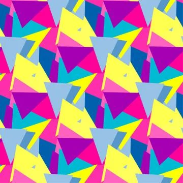 Abstract colored background of graffiti beautiful polygons Illustrazione stock