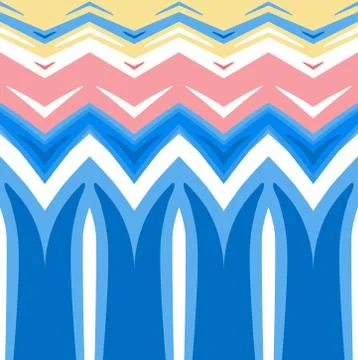 Abstract colored background. Horizontally seamless pattern Illustrazione stock