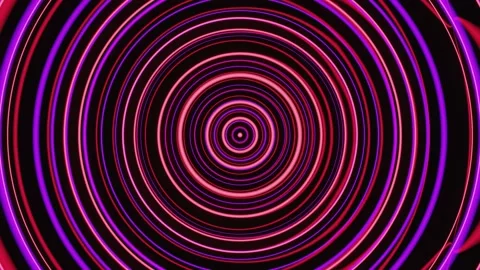 Abstract Colored Background Hypnotic Circles 45 Stock Footage 220697498