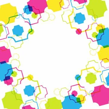 Abstract Colored Background Stock Illustration