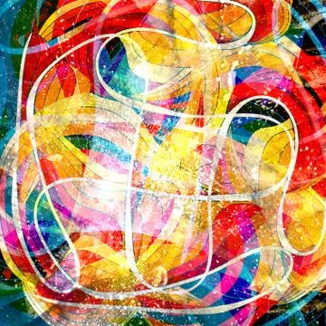 Abstract colored background Stock Illustration