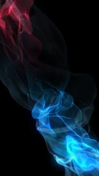 Abstract colored background imitating fabric developing in the wind Stockillustratie