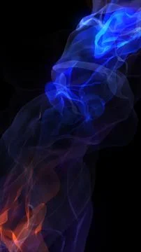 Abstract colored background imitating fabric developing in the wind Stockillustratie