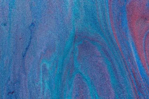 Abstract colored background from liquid flowing paints Stock Illustration