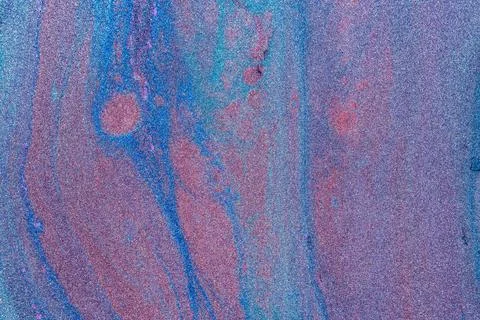 Abstract colored background from liquid flowing paints Stock Illustration