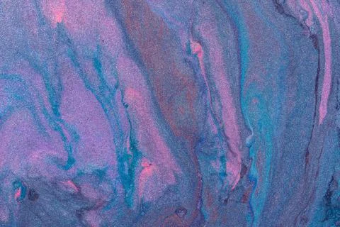 Abstract colored background from liquid flowing paints Stock Illustration