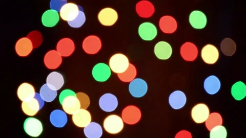 Abstract colored background. No focus. Colorful bright lights. Fantasy Stock Footage 72861547