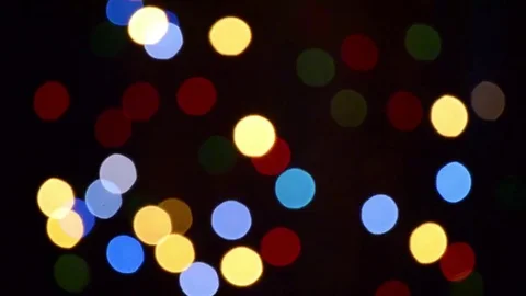 Abstract colored background. No focus. Colorful bright lights. Fantasy Stock Footage 72862865