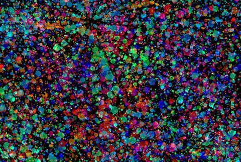 Abstract colored background paint splashes Stock Illustration