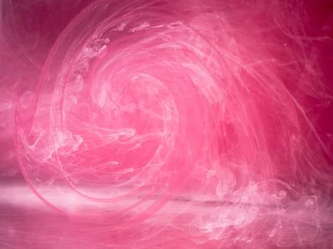 Abstract colored background. Pink smoke, ink in water, the patterns of the Stock Illustration