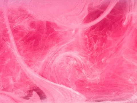 Abstract colored background. Pink smoke, ink in water, the patterns of the Stock Illustration