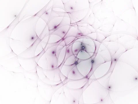 Abstract Colored Background with Shiny Bubbles. Stock Illustration