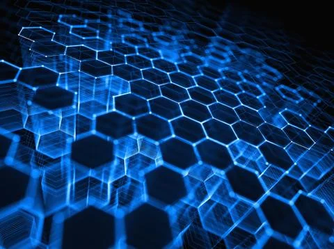 Abstract Colored Background Technology Connection Stock-Illustration