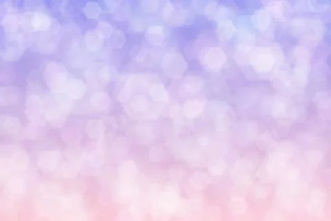 Abstract colored background, violet and pink gradient transitions and hexagon Stock Illustration