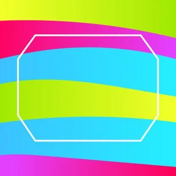 Abstract colored Background with Waves. Design pattern イラスト素材