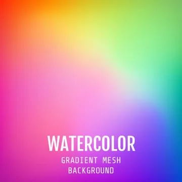 Abstract colored bright gradient mesh oriental background.  Modern multicolor Stock-Illustration