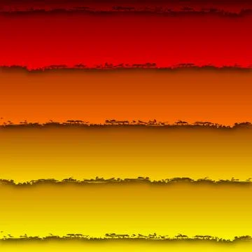 Abstract colored brushed background. Vector illustration. Stock Illustration