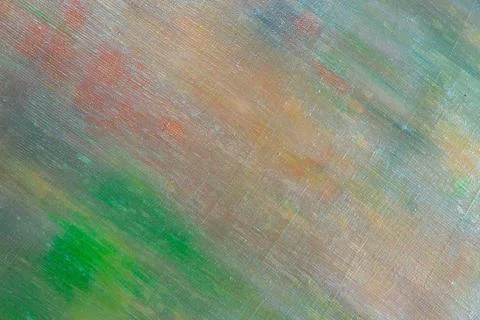 Abstract colored creative background - rough linen canvas unevenly covered wi Stock Photos