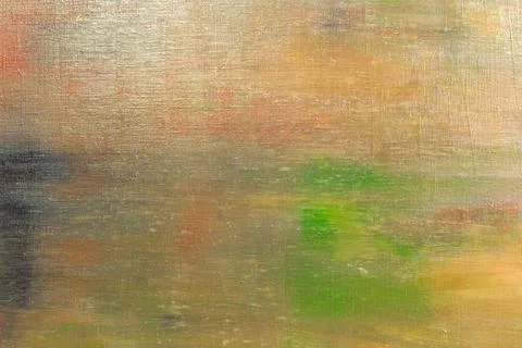 Abstract colored creative background - rough linen canvas unevenly covered wi Stock Photos