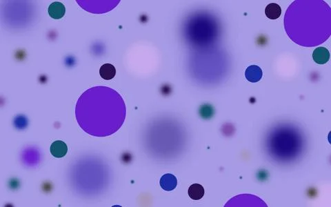 Abstract of colored dots Stock Illustration