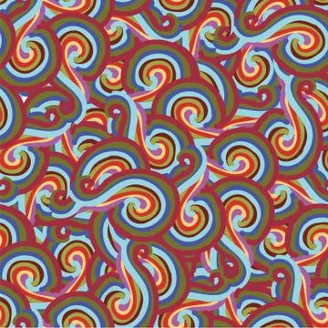 Abstract colored fantasy Stock Illustration
