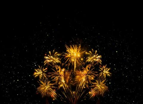 Abstract colored firework background . New Year background. 스톡 일러스트