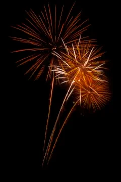 Abstract colored firework background,Fireworks light up the sky Fotos de archivo