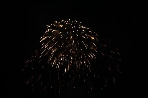 Abstract colored firework background,Fireworks light up the sky Stock Photos