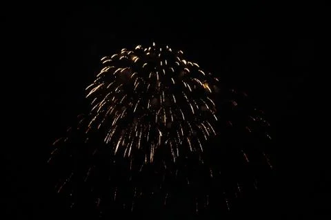 Abstract colored firework background,Fireworks light up the sky Stock Photos